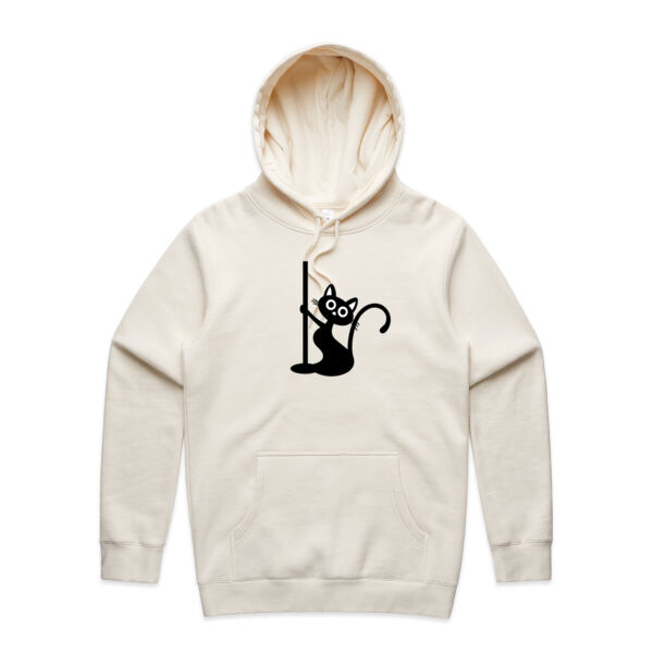 Pole Dancing Kitty  Unisex Hoodie Thumbnail