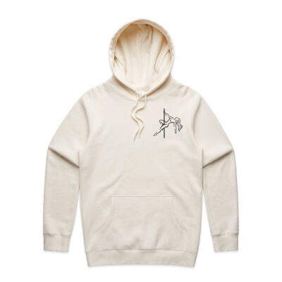 Pole Dancing Lady Unisex Hoodie Thumbnail
